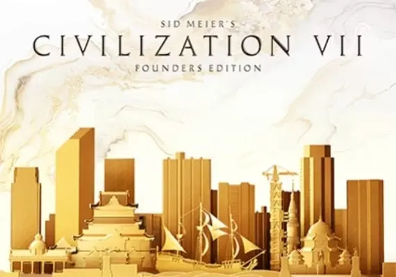 Jaquette de Sid Meier's Civilization VII Founders Edition — jeu PC (Steam)