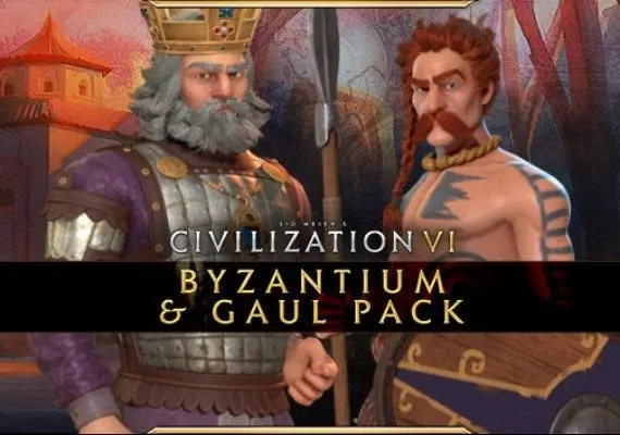 Sid Meier's Civlization VI - Byzantium & Gaul Pack DLC EN — Steam, Standard