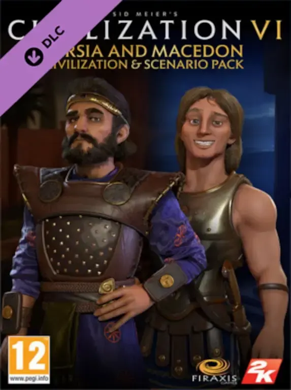 Sid Meiers Civilization VI - Persia and Macedon Civilization and Scenario Pack DLC — Steam, Standard