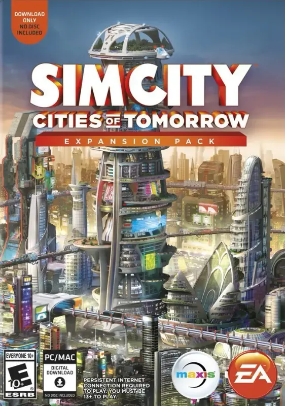 SimCity Cities of Tomorrow DLC — EA app, Standard