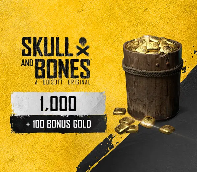 Skull & Bones - 1100 Gold — Xbox Series X|S, Gold