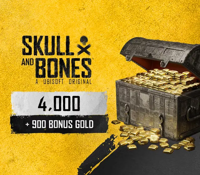 Skull & Bones - 4900 Gold — Xbox Series X|S, Gold