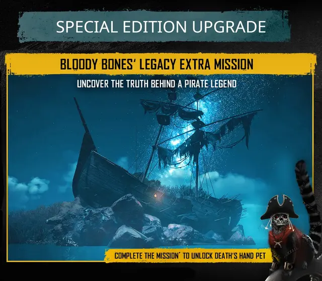 Skull & Bones - Special Edition Upgrade DLC — PlayStation 5, Special Edition