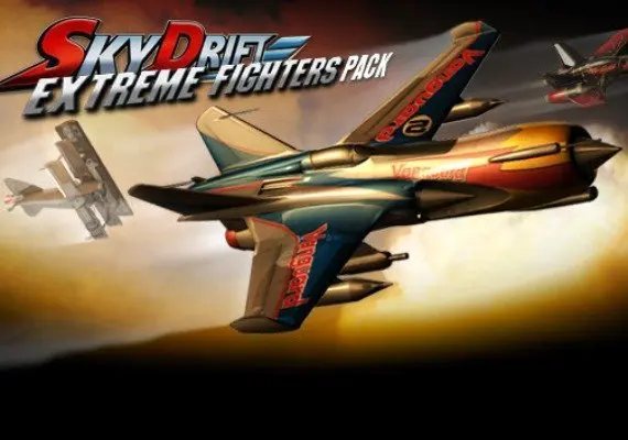 Jaquette de SkyDrift - Extreme Fighters Premium Airplane Pack DLC EN — DLC PC (Steam)
