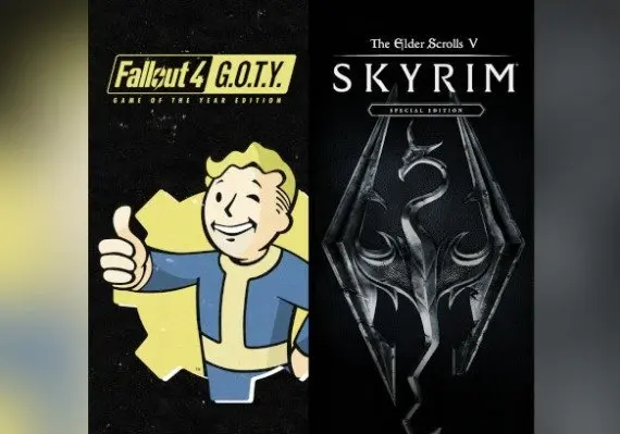 Skyrim: Anniversary Edition + Fallout 4: GOTY - Bundle EN — Steam, Anniversary Edition