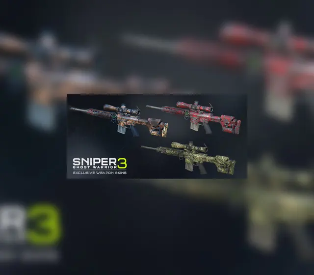 Sniper Ghost Warrior 3 - Death Pool weapon skin pack DLC — Steam, Standard