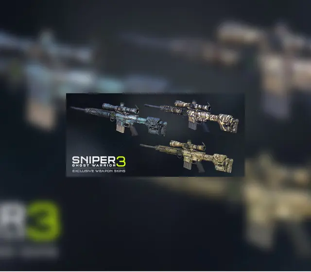 Sniper Ghost Warrior 3 - Hexagon Ice weapon skin pack DLC — Steam, Standard