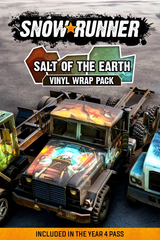 SnowRunner – Salt of the Earth Vinyl Wrap Pack (DLC) — Xbox Live, Standard