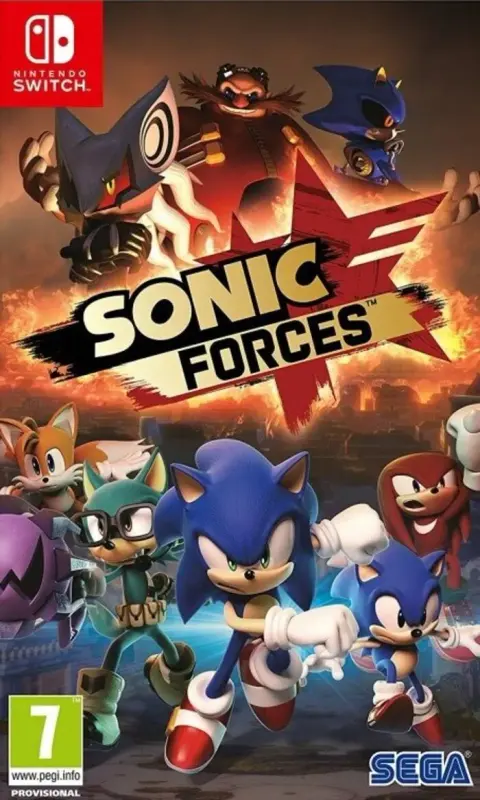 Sonic Forces — Nintendo Switch, Standard