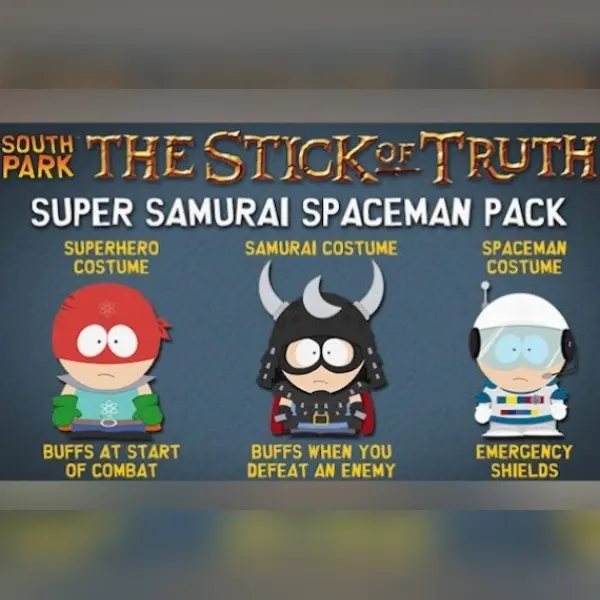 South Park: The Stick of Truth - Super Samurai Spaceman Pack (DLC) — Steam, Standard