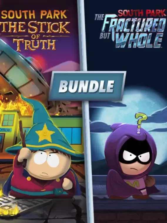 South Park The Stick of Truth + The Fractured but Whole - Bundle — Xbox One / Xbox Series X|S, Standard