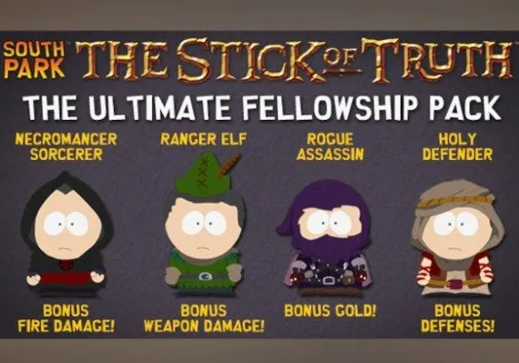 South Park: The Stick of Truth - Ultimate Fellowship Pack DLC EN/DE/FR/IT/PL/PT/RU/ES — Steam, Standard