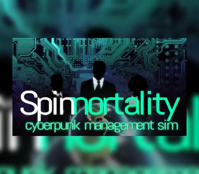 Spinnortality | cyberpunk management sim — Steam, Standard