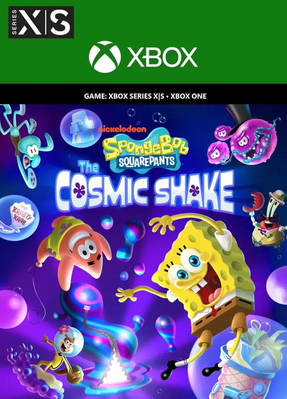 SpongeBob SquarePants: The Cosmic Shake — Xbox Live, Standard