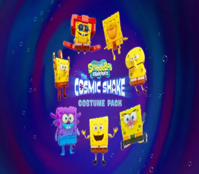 SpongeBob SquarePants: The Cosmic Shake - Costume Pack DLC — PlayStation 4, Standard