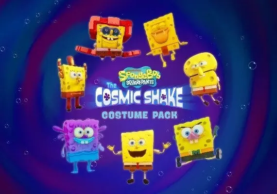 SpongeBob SquarePants: The Cosmic Shake - Costume Pack DLC EN — PlayStation 4, Standard