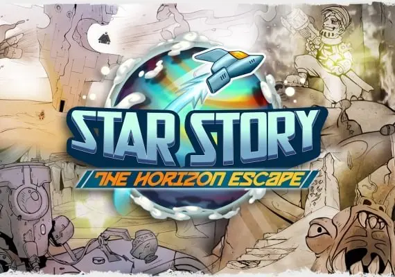 Jaquette de Star Story: The Horizon Escape EN/RU — jeu PC (Steam)