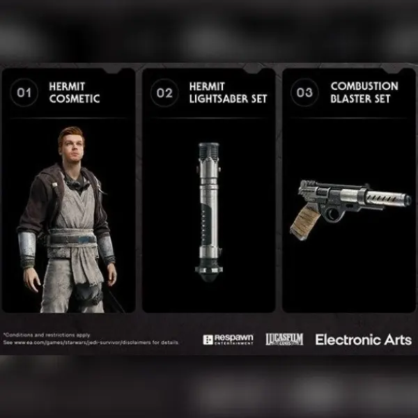 STAR WARS Jedi: Survivor Cosmetic Pack (Pre-Order Bonus) (DLC) — EA app, Standard