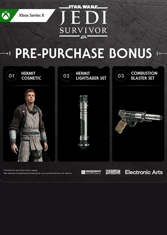 STAR WARS Jedi: Survivor™ Cosmetic Pack (Pre-Order Bonus) (DLC) — Xbox Series X|S, Standard