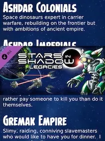 Stars in Shadow: Legacies — Steam, Standard