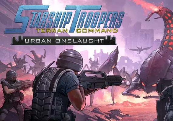 Jaquette de Starship Troopers: Terran Command - Urban Onslaught DLC EN — DLC PC (Steam)