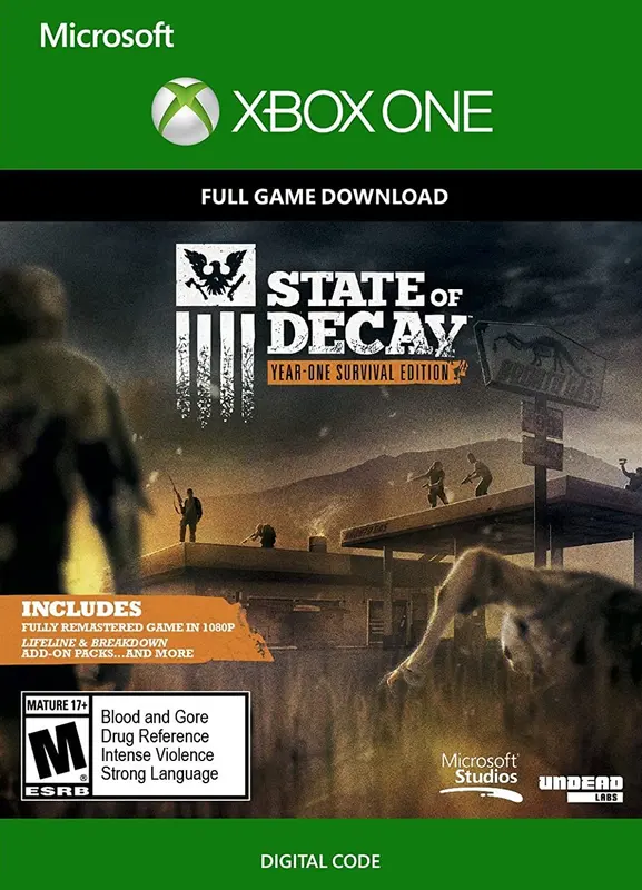 State of Decay: Year-One Survival Edition — Xbox Live, Standard