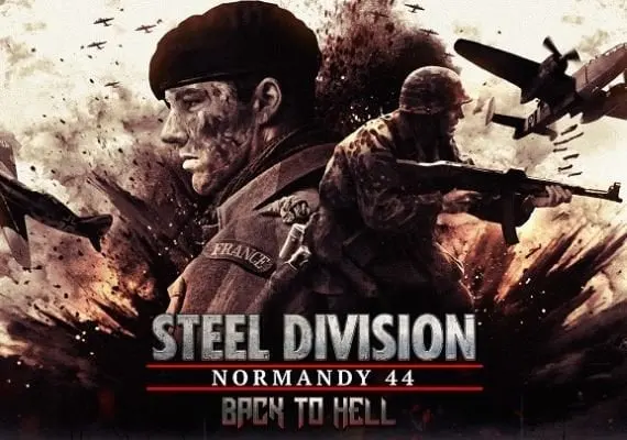 Steel Division: Normandy 44 - Back to Hell DLC EN/DE/FR/RU/ZH — Steam, Standard
