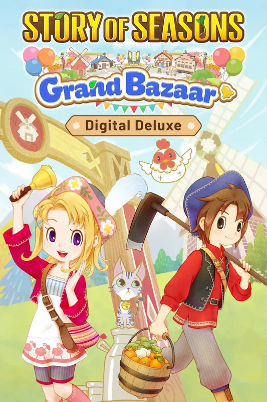Story of Seasons: Grand Bazaar Digital Deluxe — Xbox Series X|S, Digital Deluxe