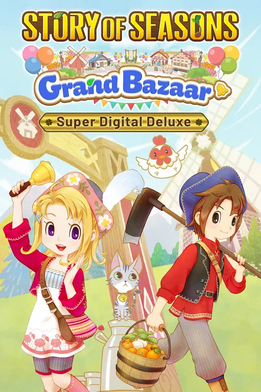 Story of Seasons: Grand Bazaar Super Digital Deluxe — Xbox Series X|S, Digital Deluxe