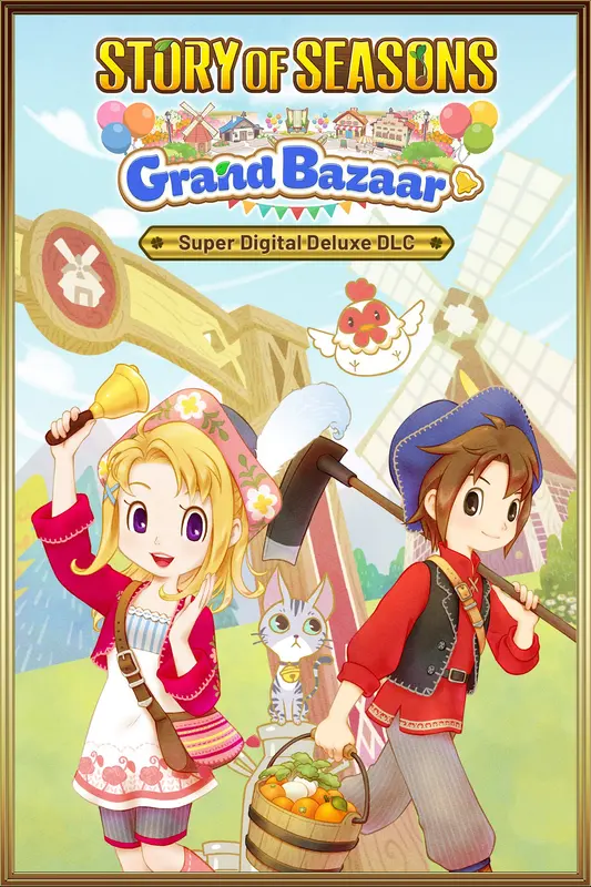 STORY OF SEASONS: Grand Bazaar - Super Digital Deluxe DLC Set — Xbox Series X|S, Standard