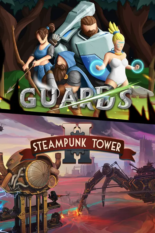 Strategy Bundle: Steampunk Tower 2 & Guards — Xbox Live, Standard