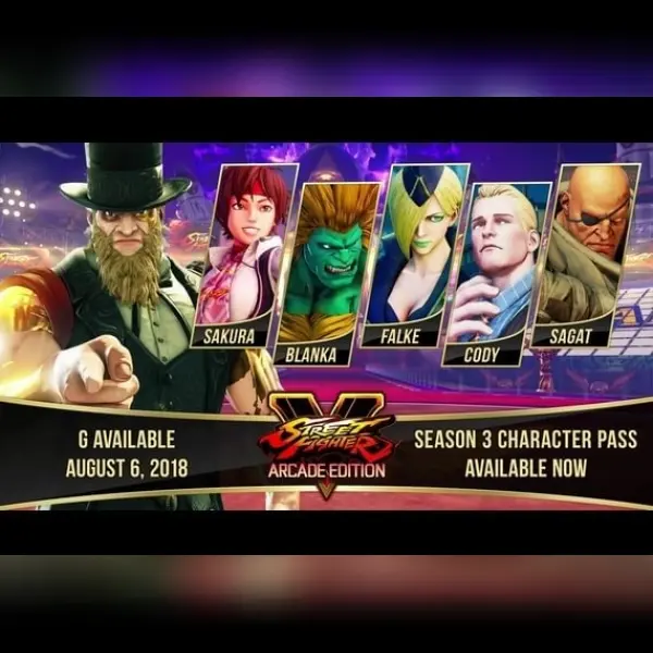 Street Fighter V - Season 3 Character Pass (DLC) — Steam, Standard