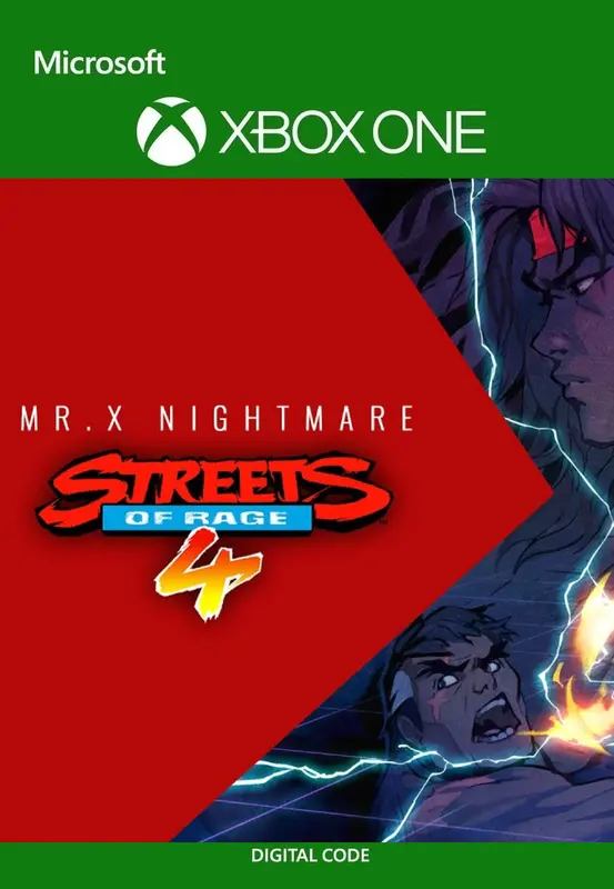 Streets of Rage 4 Mr. X Nightmare (DLC) — Xbox Live / PC, Standard