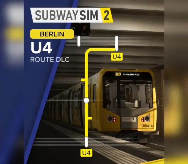 SubwaySim 2 - Berlin Route DLC: U4 — Steam, Standard