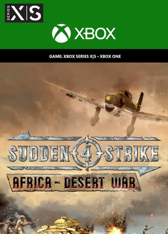 Sudden Strike 4 - Africa Desert War (DLC) — Xbox Live, Standard
