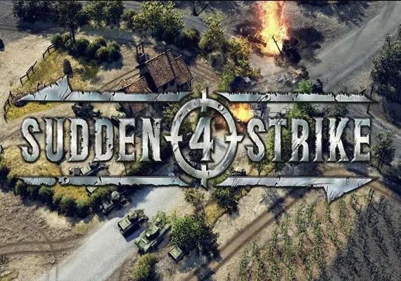 Jaquette de Sudden Strike 4 EN/DE/FR/IT — jeu PC (Steam)