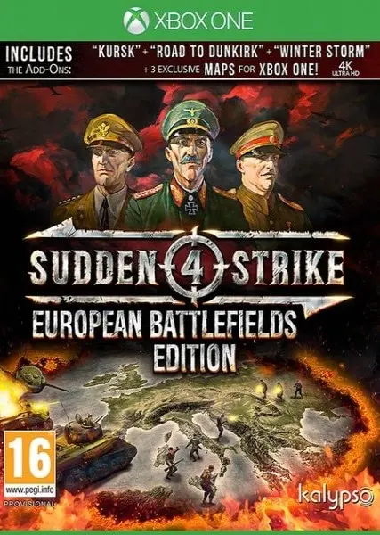 Sudden Strike 4 (European Battlefields Edition) — Xbox One, Standard
