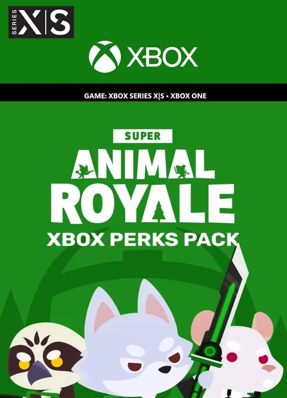Super Animal Royale - Season 3 - Xbox Perks Pack (DLC) — Xbox Live, Standard