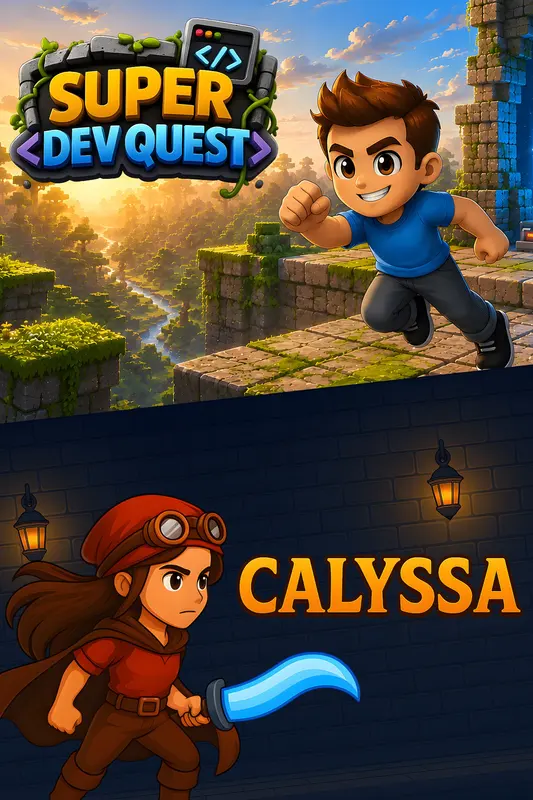 Super Dev Quest + Calyssa (Bundle) — Xbox Live, Standard