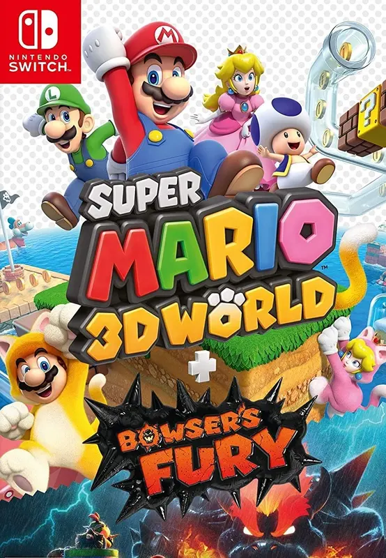 Super Mario 3D World + Bowser’s Fury — Nintendo Switch, Standard