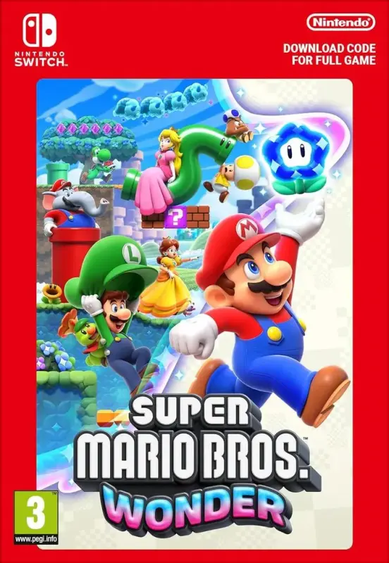Super Mario Bros. Wonder — Nintendo Switch, Standard