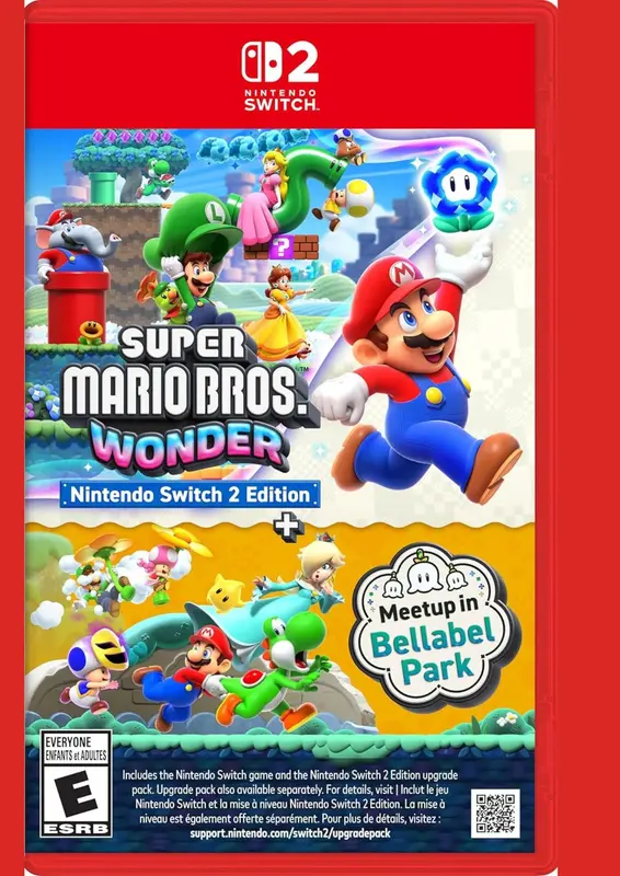 Super Mario Bros. Wonder Edition Plus Meetup in Bellabel Park Upgrade Pack (DLC) — Nintendo Switch 2, Standard
