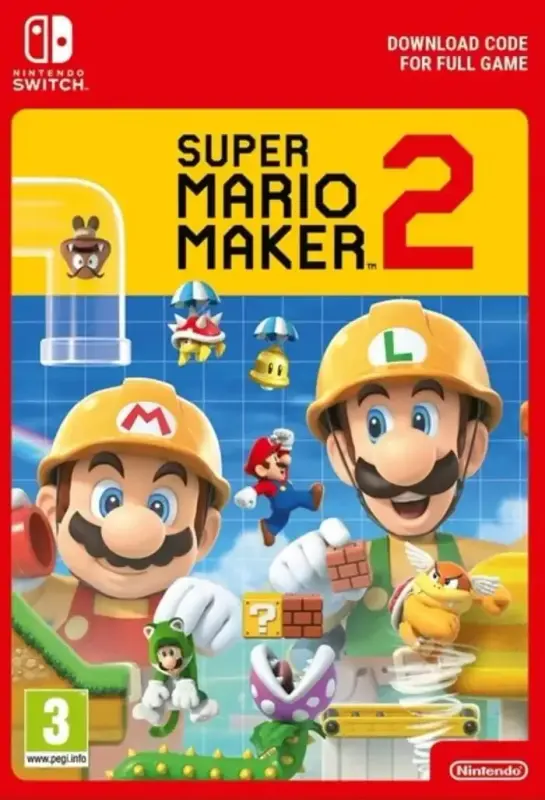 Super Mario Maker 2 — Nintendo Switch, Standard