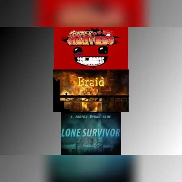 Super Meat Boy + Lone Survivor + Braid — Steam, Standard