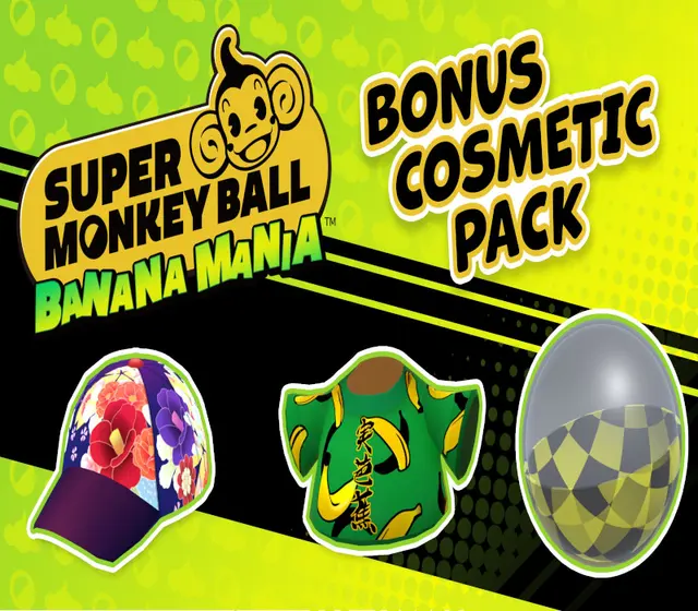 Super Monkey Ball: Banana Mania - Bonus Cosmetic Pack DLC — PlayStation 5, Standard
