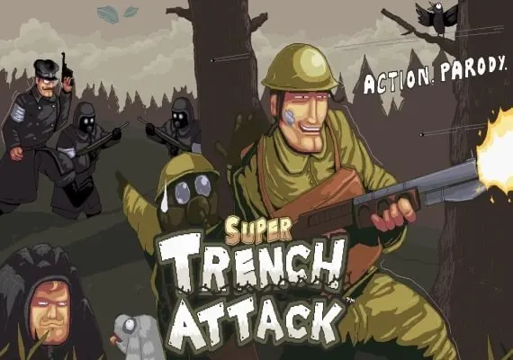 Jaquette de Super Trench Attack! EN — jeu PC (Steam)