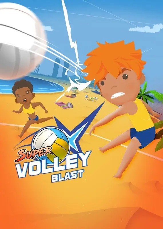 Jaquette de Super Volley Blast — jeu PC (Steam)
