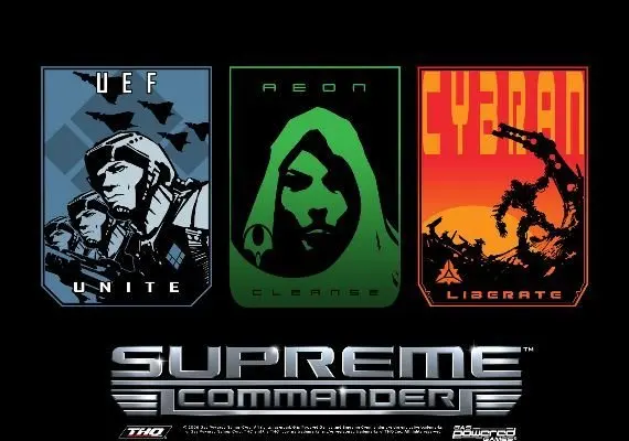 Supreme Commander EN/DE/FR — Steam, Standard
