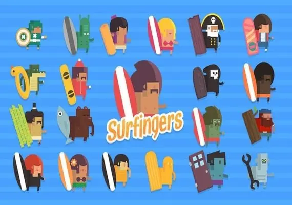Jaquette de Surfingers EN — jeu PC (Steam)