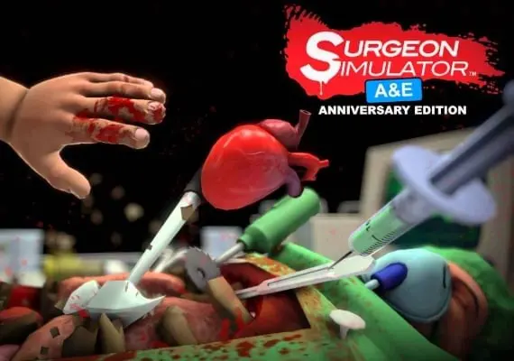 Jaquette de Surgeon Simulator - A&E Anniversary Edition Anniversary Edition — jeu PC (Steam)